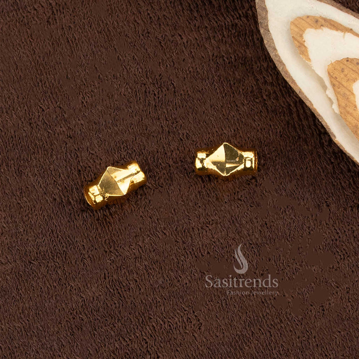 Wonderful Micro Gold Plated Thali Gundu Pair – One Gram Jewellery Using 24 Carat Pure Gold | Guaranteed Finish - Sasitrends