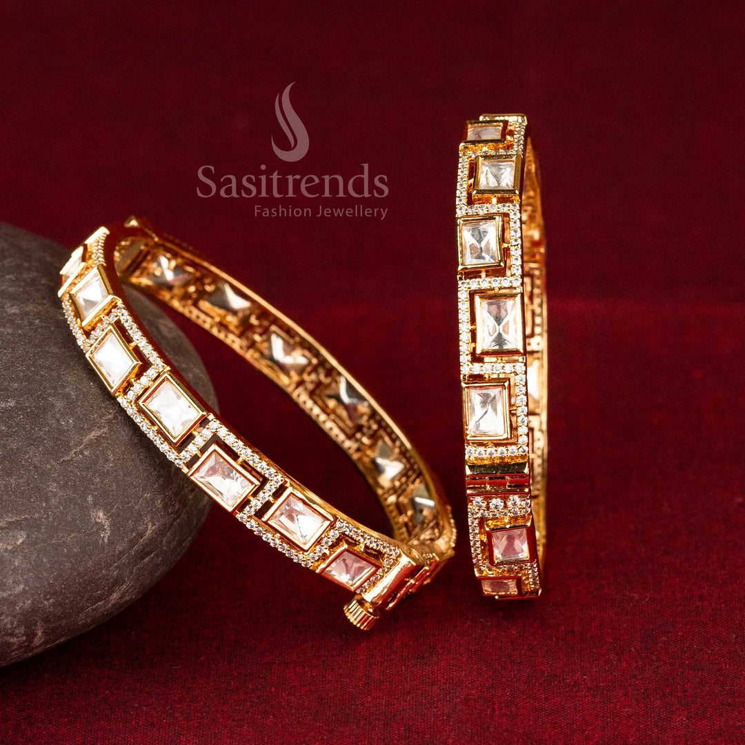 high-gold-plated-rectangular-american-diamond-bangles