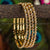 Exquisite One Gram Gold Plated Bangles - Traditional Wedding Jewelry