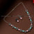 Latest Flower Motif Oxidised German Silver Jewellery Necklace with Earrings - Perfect for Parties and Occasions