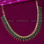 Exquisite Green Jewelry: Micro Gold Plated Traditional Necklace
