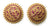 Sublime Beauty: Matte Round Peacock Stud Earrings with Delicate Craftsmanship