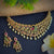 Peacock American Diamond Choker Set
