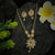 Peacock Design Stone Addigai Necklace Set
