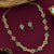 Gorgeous American Diamond Traditional Necklace Set with Matching Earrings