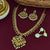 Party Wear Mango Design AD Stone Pearl Necklace Set