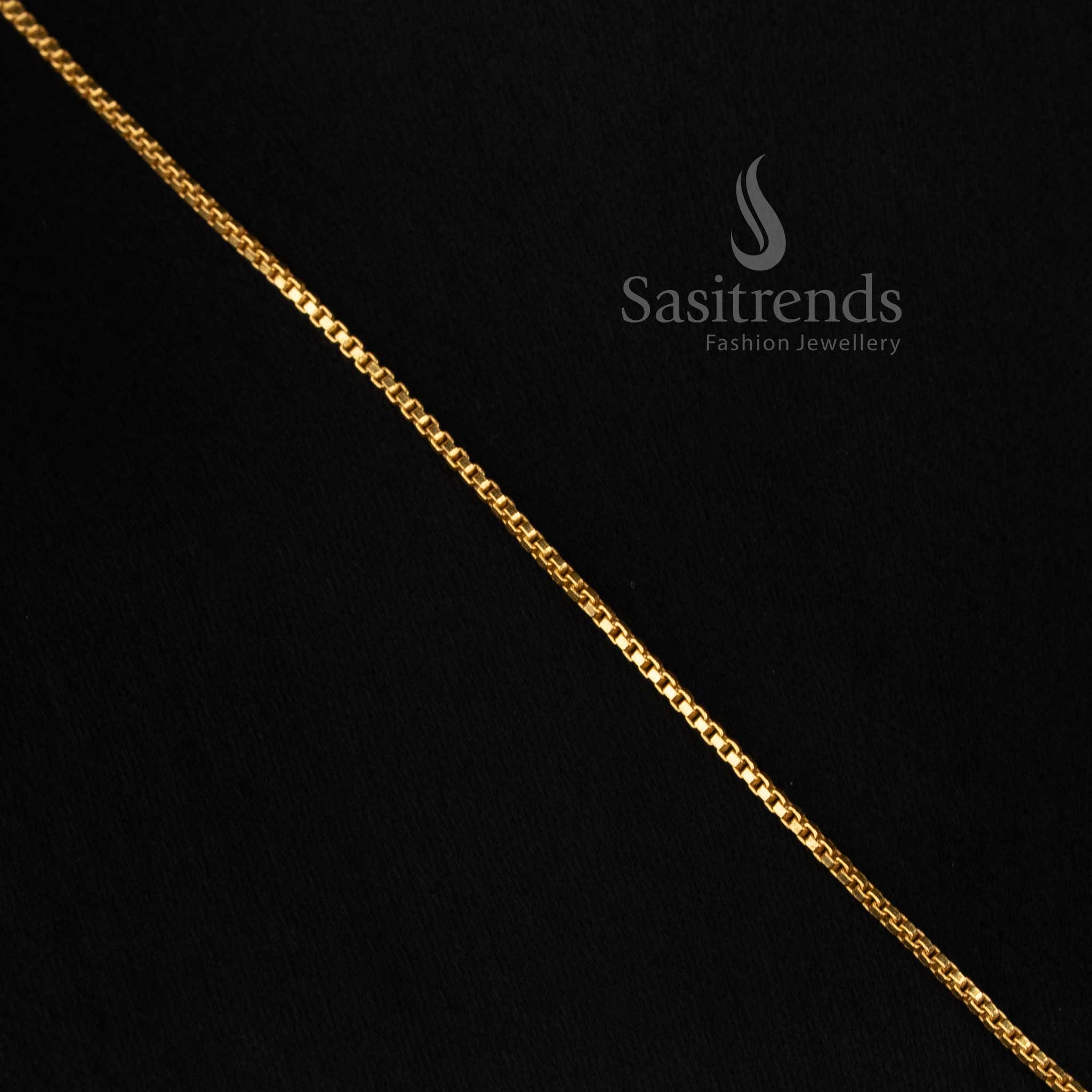 Jadau Kundan 24K gold plated teen eagle pendant chain necklace crafted for festive occasions and traditional jewellery styling -Sasitrends