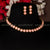New Antique Kemp Stone Necklace With Matching Earrings Pink