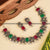 Latest Trending Peacock Design- German Silver Oxidised Jewellery Necklace Set | Sasitrends