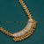 Traditional Micro Gold Plated Long Gajiri Chain with Pendant and AD Stones - Sasitrends - Sasitrends