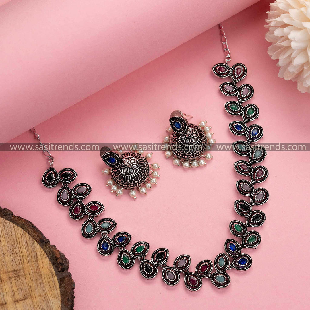 Oxidised Jewellery Silver Ornaments Wholesale Oxidised Jewellery