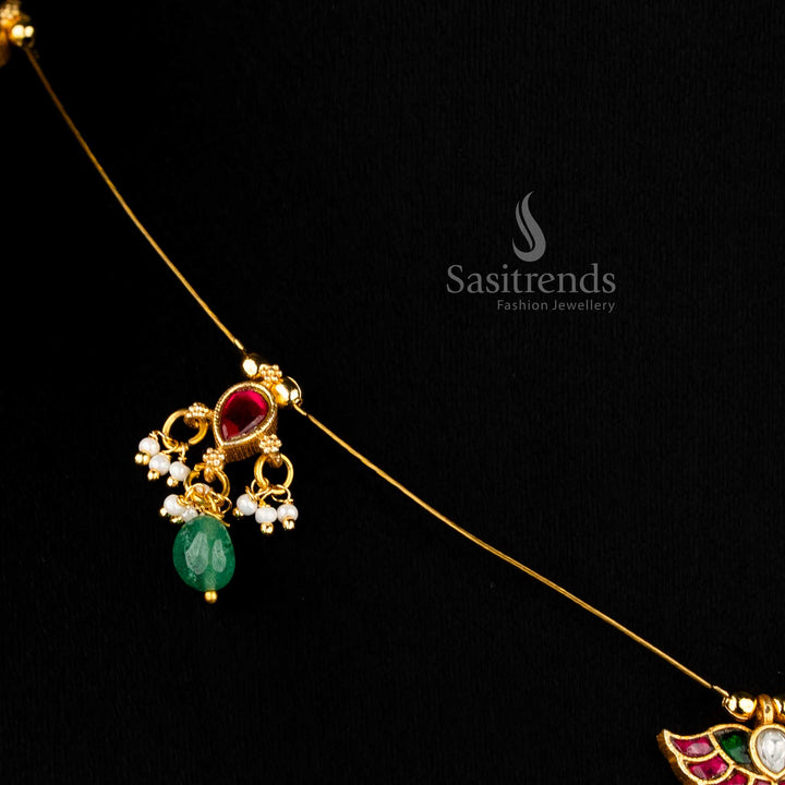 Blissful necklace bringing pearl focused elegance matched with event-ready shine – Sasitrends