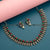 Exquisite Oxidized German Silver Necklace with Ruby and Green Stones - Latest Jewelry Ensemble for Women