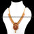 Flower Design Gold Plated necklace Jewellery Set For Women