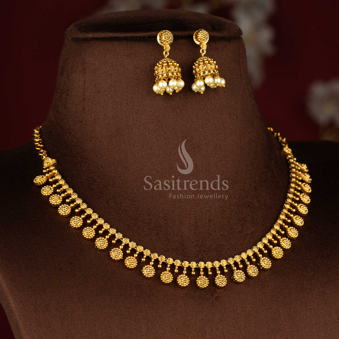 gold fish dress REYES NECKLACE