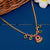 Charming Double Petal Mango Leaf Palaka Necklace - Gold Plated South Indian Jewelry