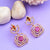 Pink-Tinted Rose Gold Earrings - Versatile Daily Office and Party Wear