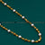 Lustrous Micro Gold Plated Necklace - Latest Pearl Mala Chain for Festivals and Parties