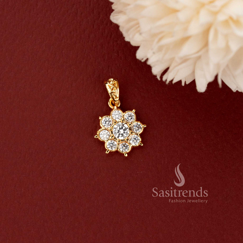 Elegant Impon Gold Plated Pendant Jewellery for South Indian Weddings and Festive Occasions - Sasitrends