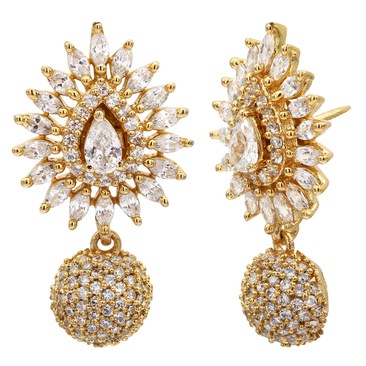 AD Stone Studded Earrings