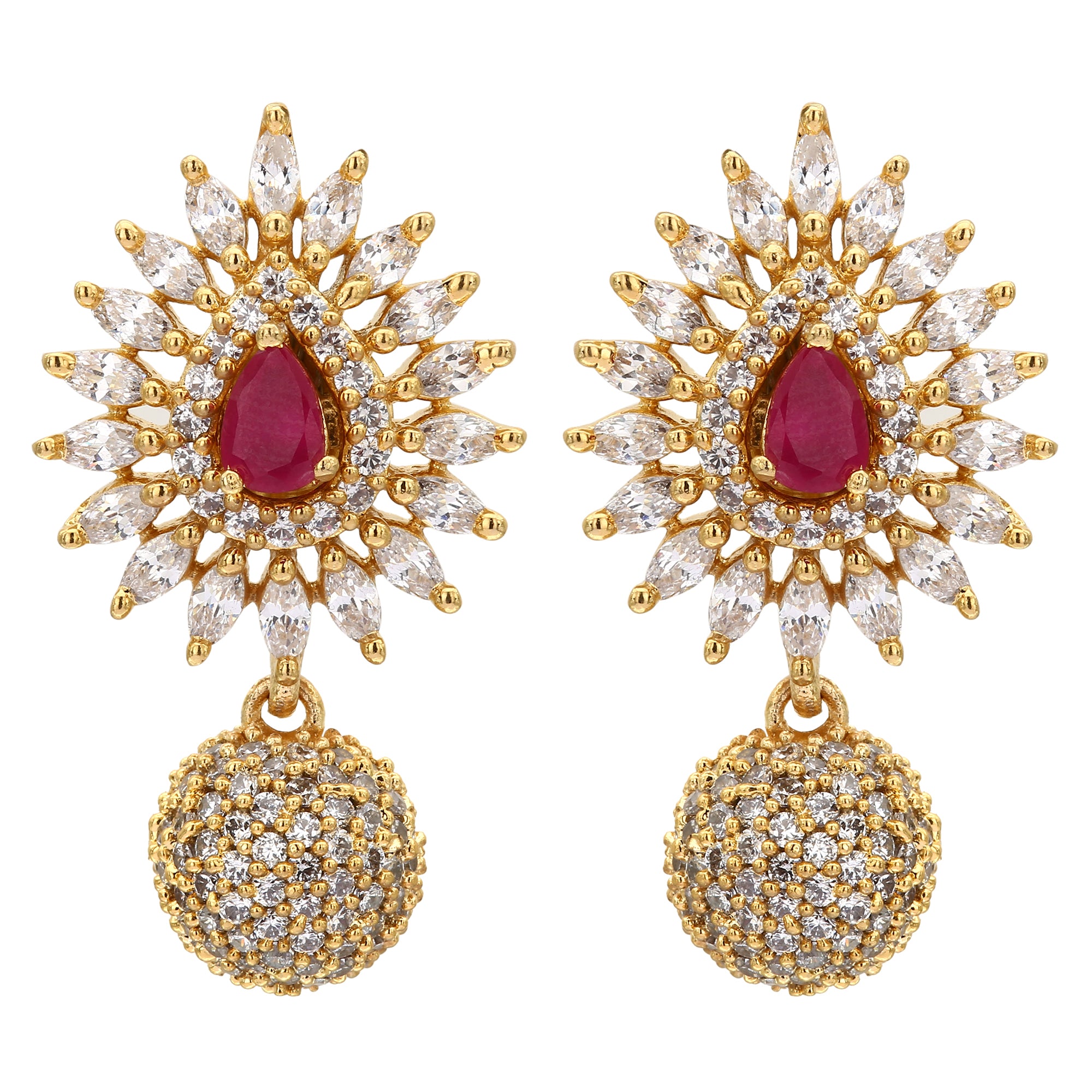 Ad stone deals studded earrings