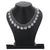 Sasitrends Oxidized German Silver Coin Necklace for Women and Girls