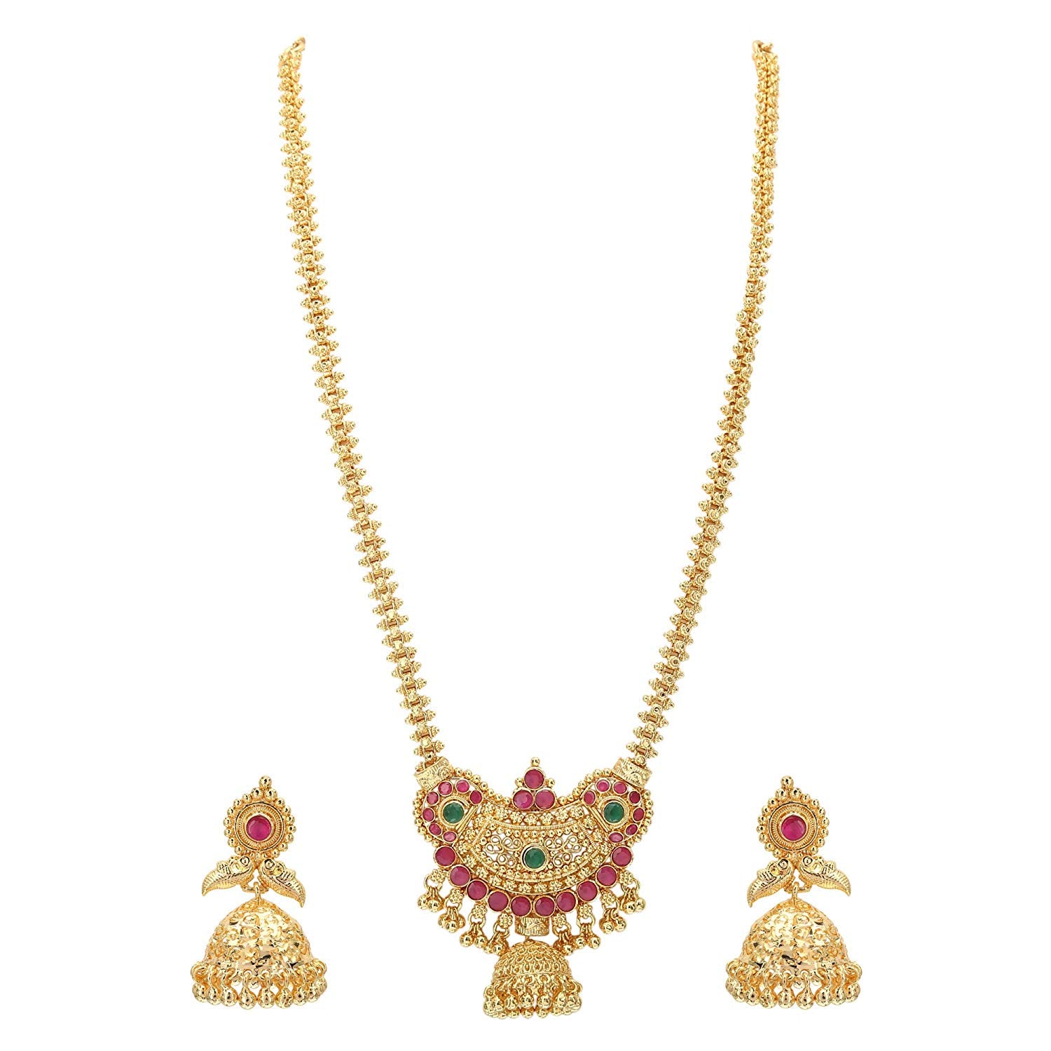 jhumka pendant set