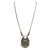 peacock pendant with chain