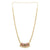 gold plated chain with pendant