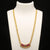 Traditional Gold Plated Necklace - Long Pendant with American Diamond Accents