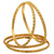 Sasitrends Gold Plated Thick Size Daily Wearable Bangles for Women - Set of 4
