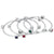 Sasitrends Oxidised German Silver Bangles For Women And Girls