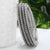 Silver Oxidized Ball Bangles Online - Sasitrends