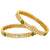 New Traditional Wear Micro Gold Plated American Diamond Bangles Online
