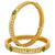 New Traditional Wear Micro Gold Plated American Diamond Bangles Online