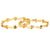 Latest Micro Gold Finished Zig-Zag Bangles for Women - Traditional Wear Jewelry | Sasitrends