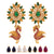 Matte Jhumka Earrings