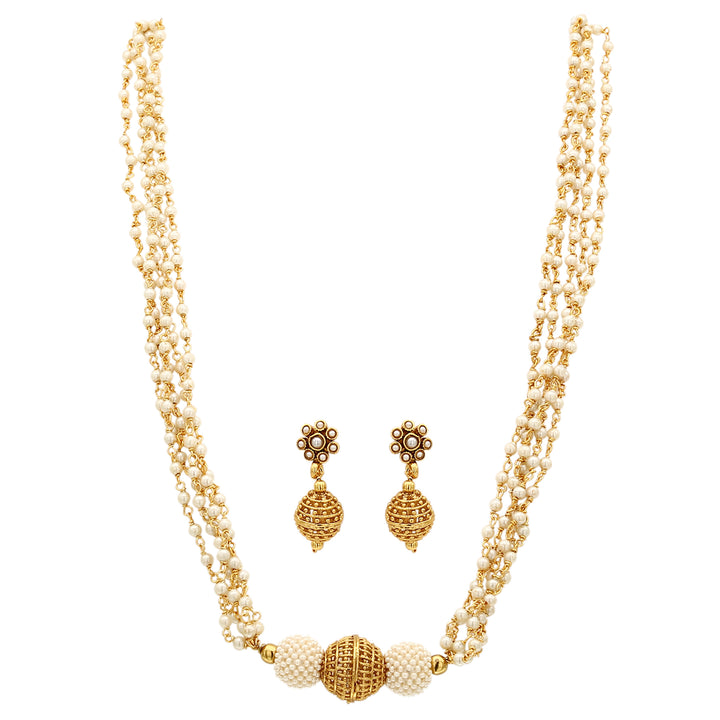 Pearl Ball Necklace
