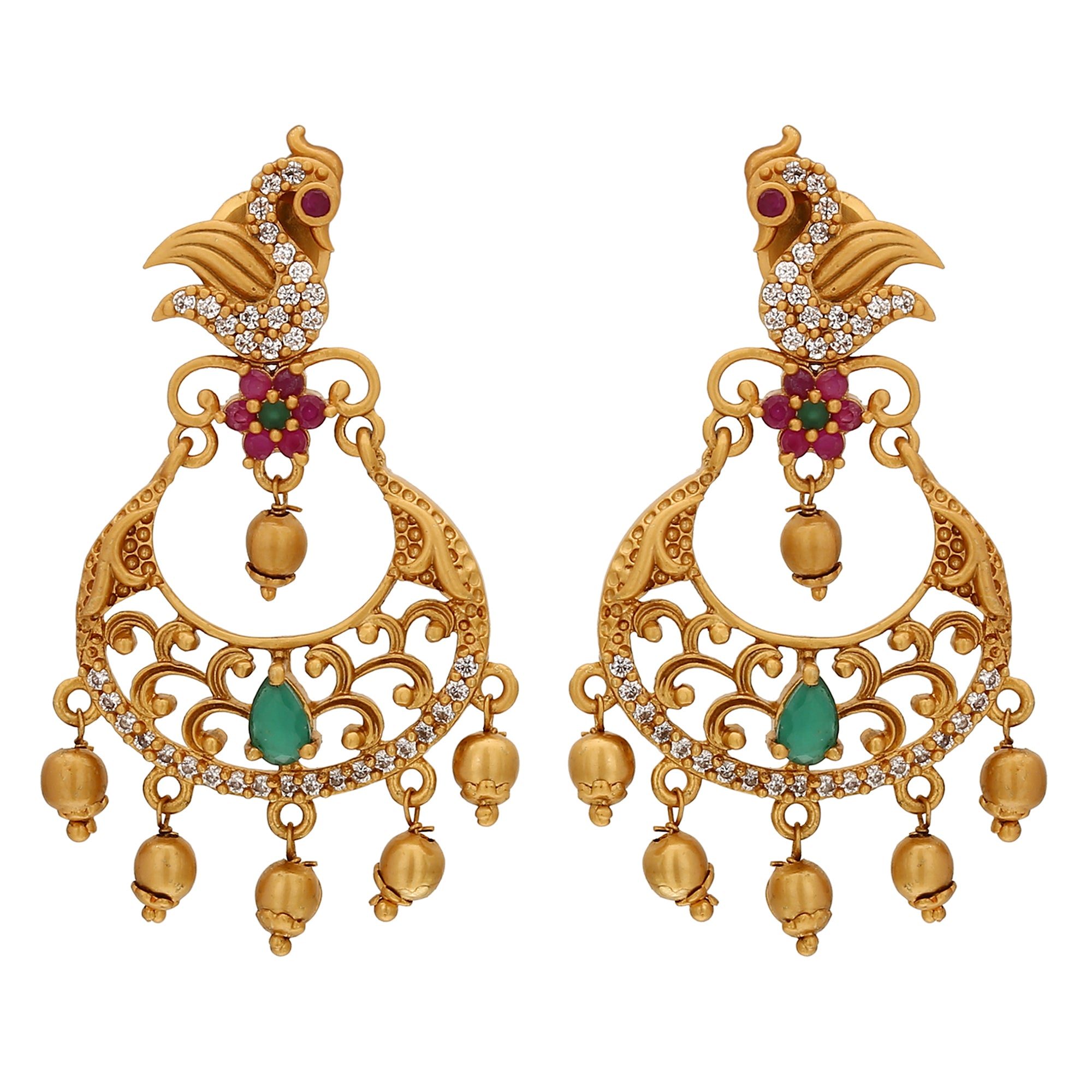 Matte Finish Earrings