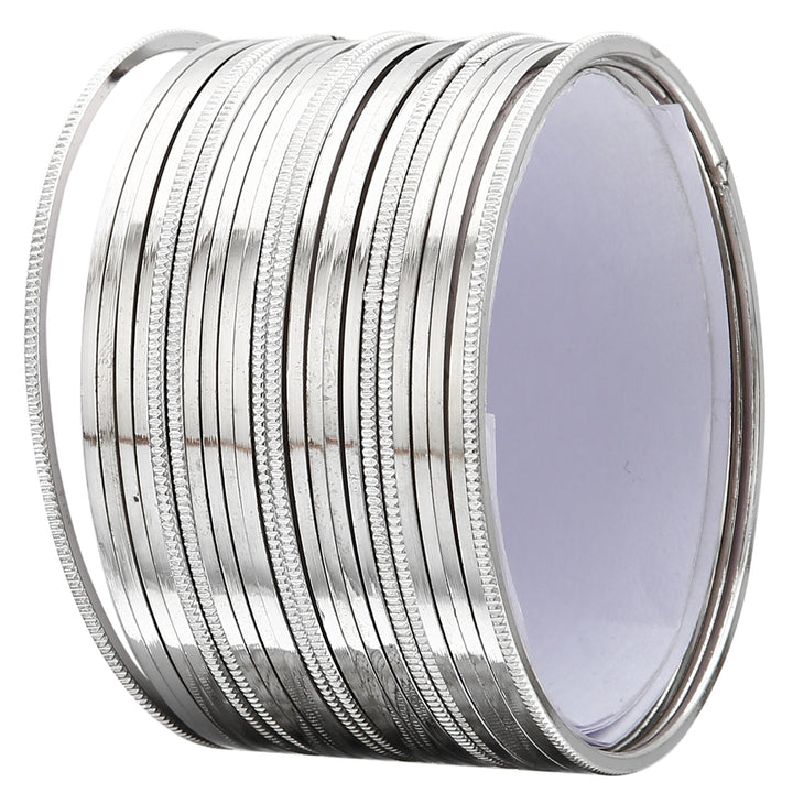 traditional silver bangles