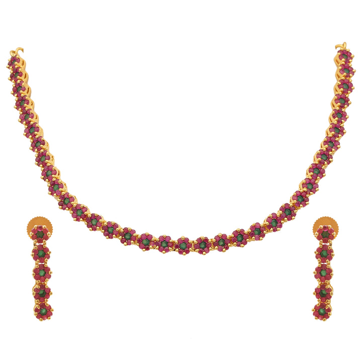 AD Stone Necklace