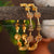 Elegant Lakshmi & Flower Motif AD Bangle Pair | Matte Gold Plated | Traditional Design for Women
