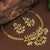 Elegant Guttapusalu Choker Necklace with Ruby Pendant and Pearl Fringes - Traditional Indian Jewelry