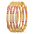 AD CZ Stone Studded Bangles - Sasitrends