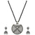 silver designer pendant