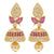 AD Jhumka Traditional Earrings