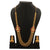 Sasitrends American Diamond Micro Gold Plated Layer Chain Necklace with Jhumki for Women and Girls