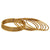 Sasitrends Traditional Oxidized Silver Plated Bangles for Women - Set of 12