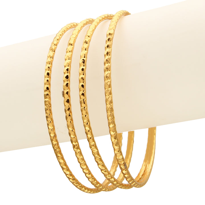 Thin Gold Plated Bangles