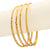 Thin Gold Plated Bangles